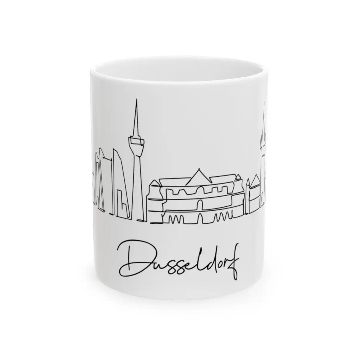 Dusseldorf Skyline Mug