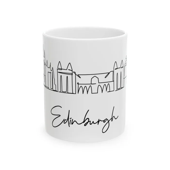 Edinburgh Skyline Mug