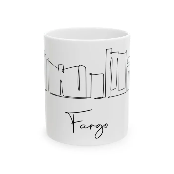 Fargo Skyline Mug