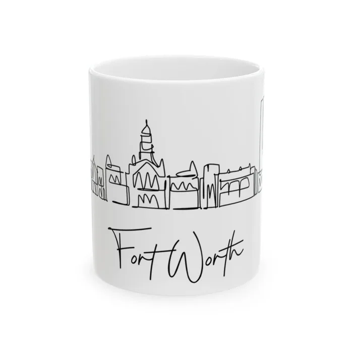 Fort Worth Skyline Mug