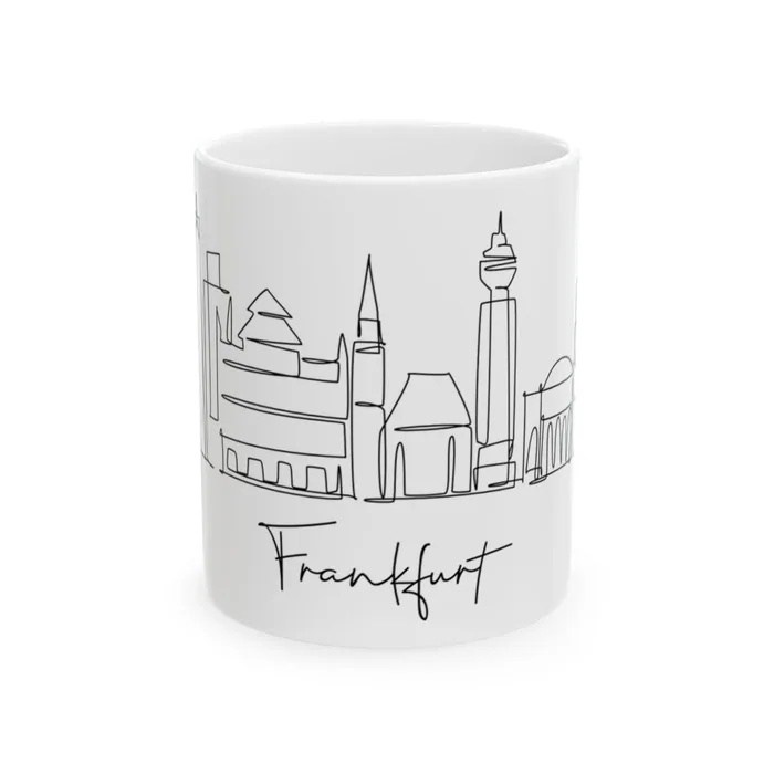 Frankfurt Skyline Mug