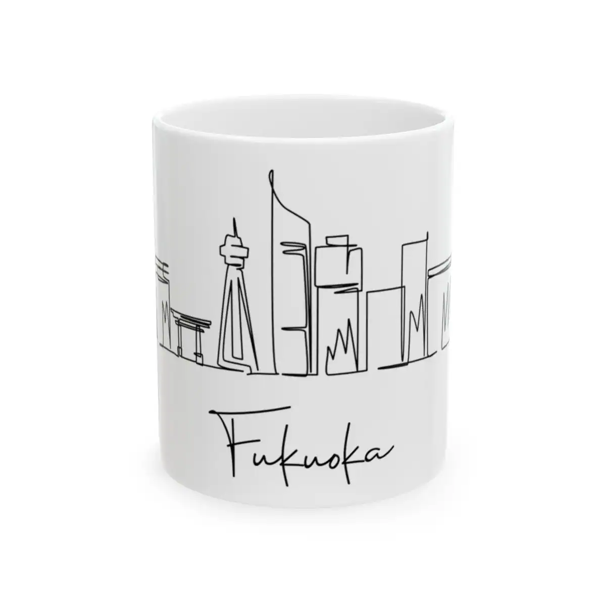 Fukuoka Skyline Mug