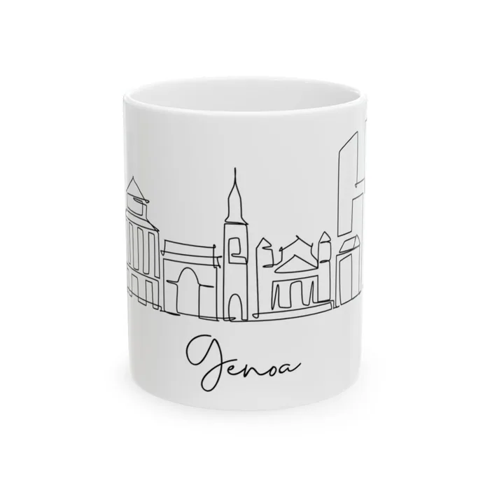 Genoa Skyline Mug