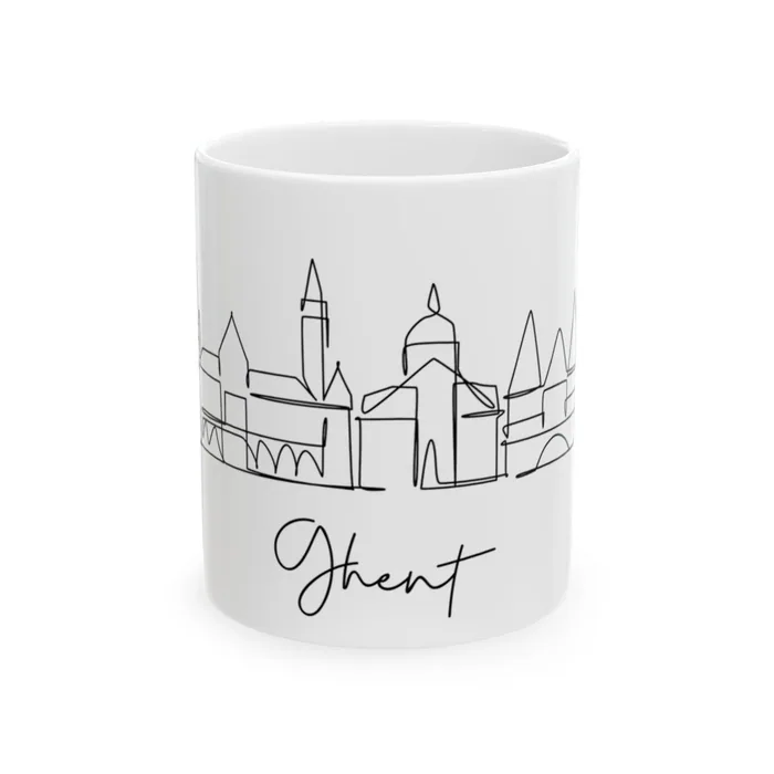 Ghent Skyline Mug