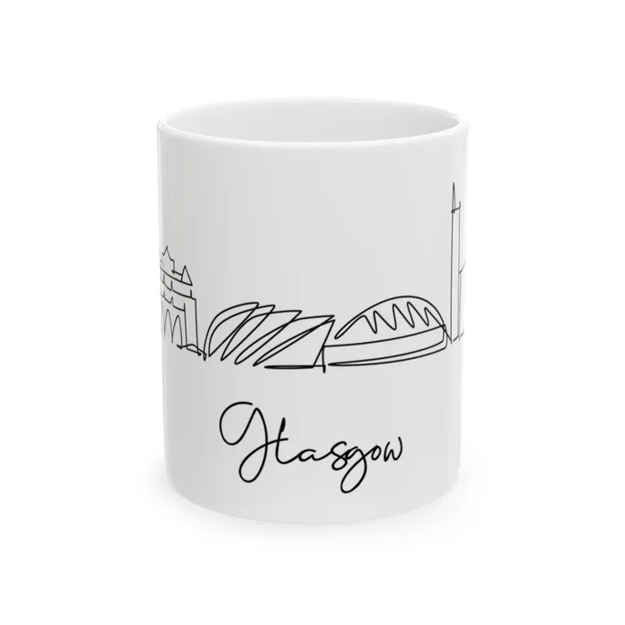 Glasgow Skyline Mug