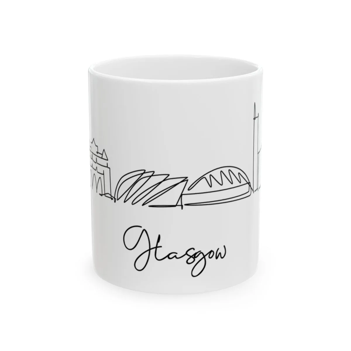 Glasgow Skyline Mug