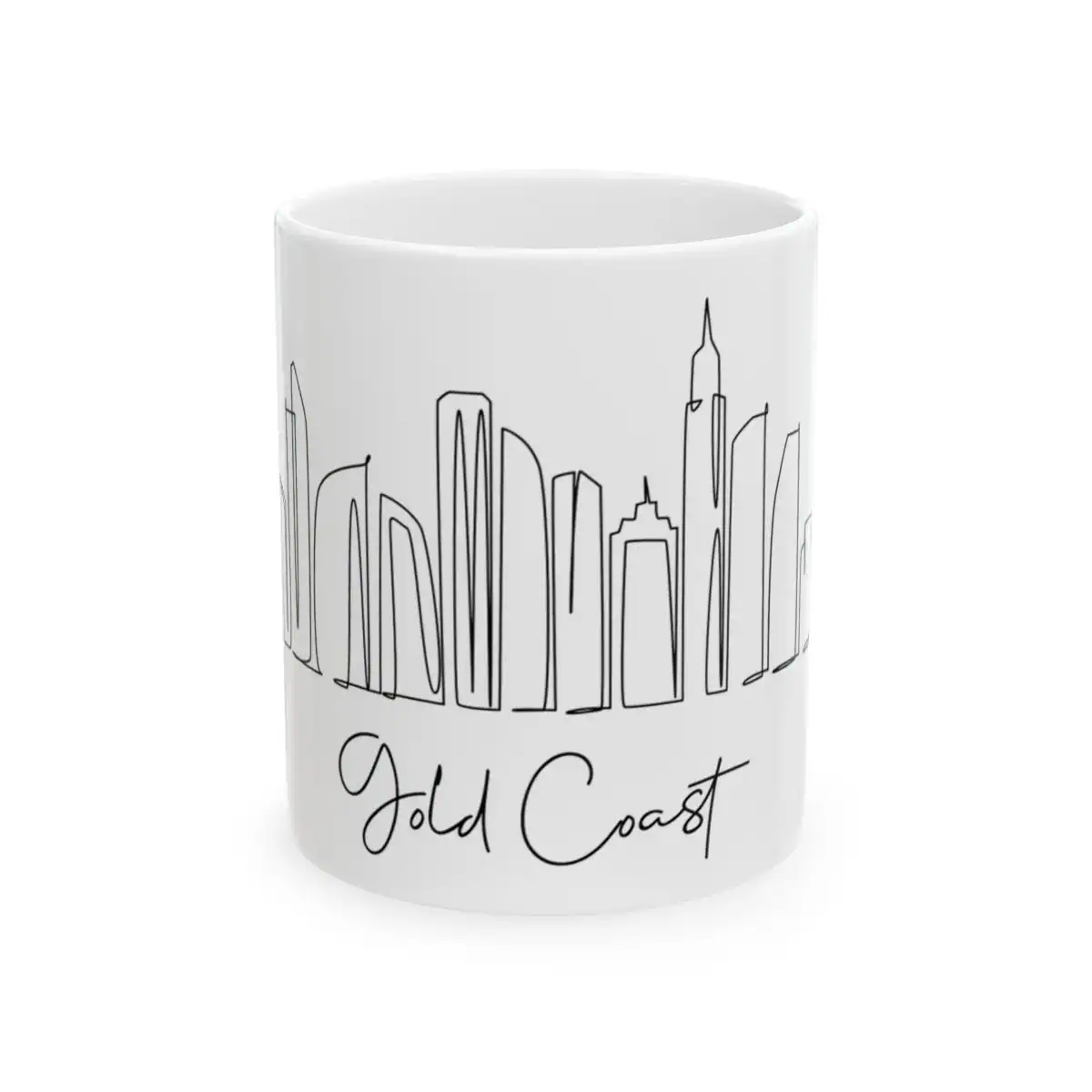 Gold Coast Skyline Mug