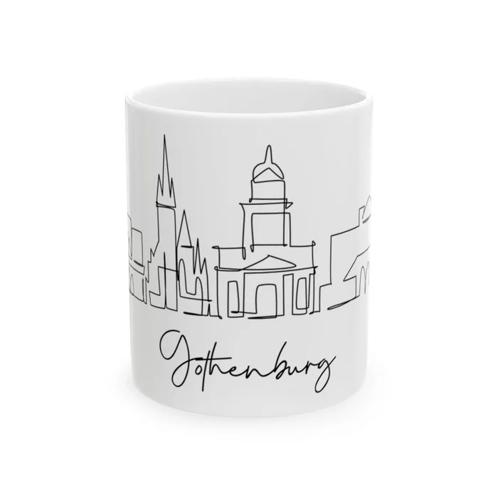 Gothenburg Skyline Mug