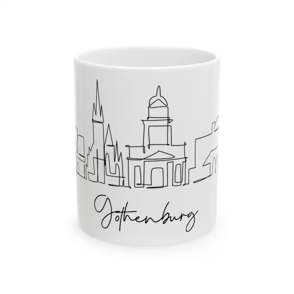 Gothenburg Skyline Mug