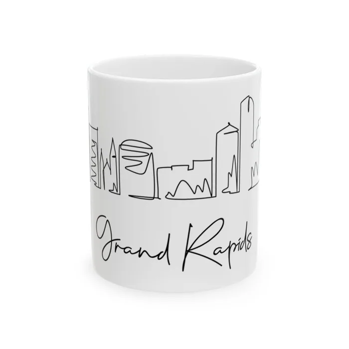 Grand Rapids Skyline Mug
