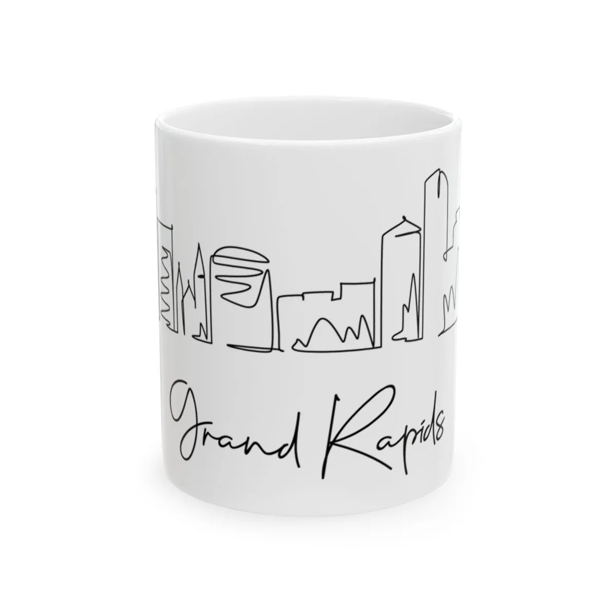 Grand Rapids Skyline Mug
