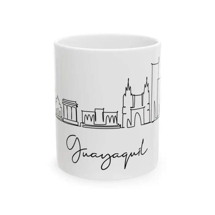 Guayaquil Skyline Mug
