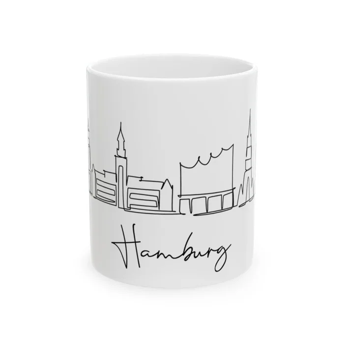 Hamburg Skyline Mug