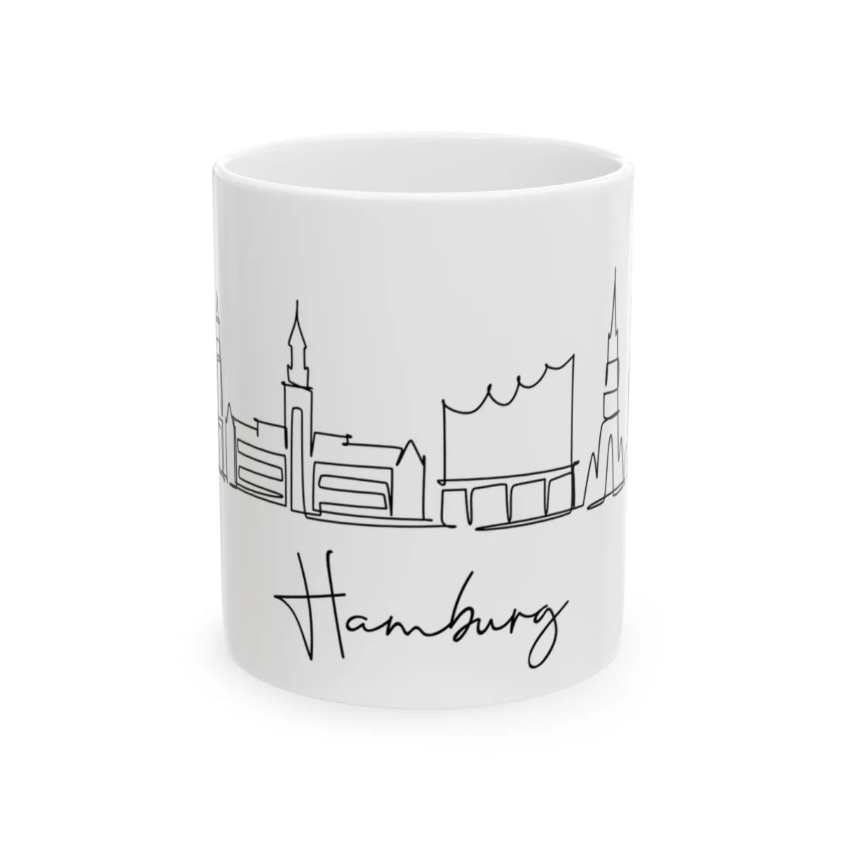 Hamburg Skyline Mug