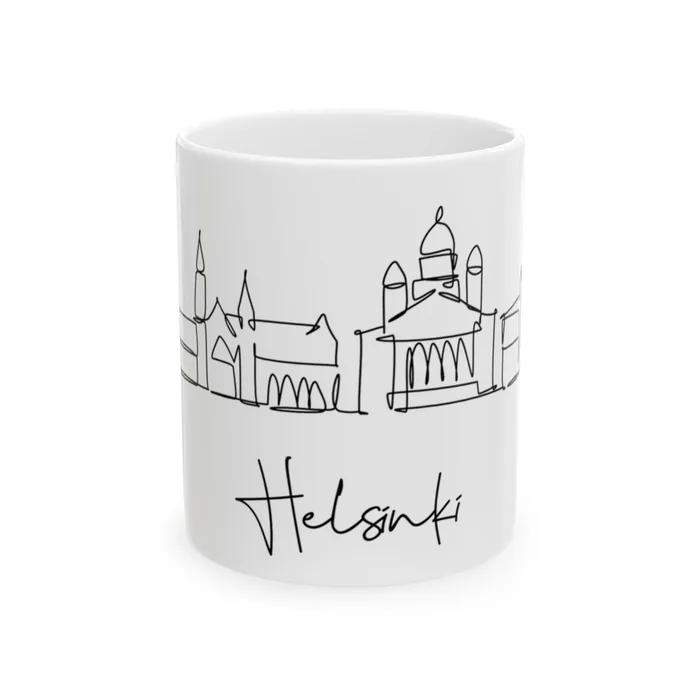 Helsinki Skyline Mug