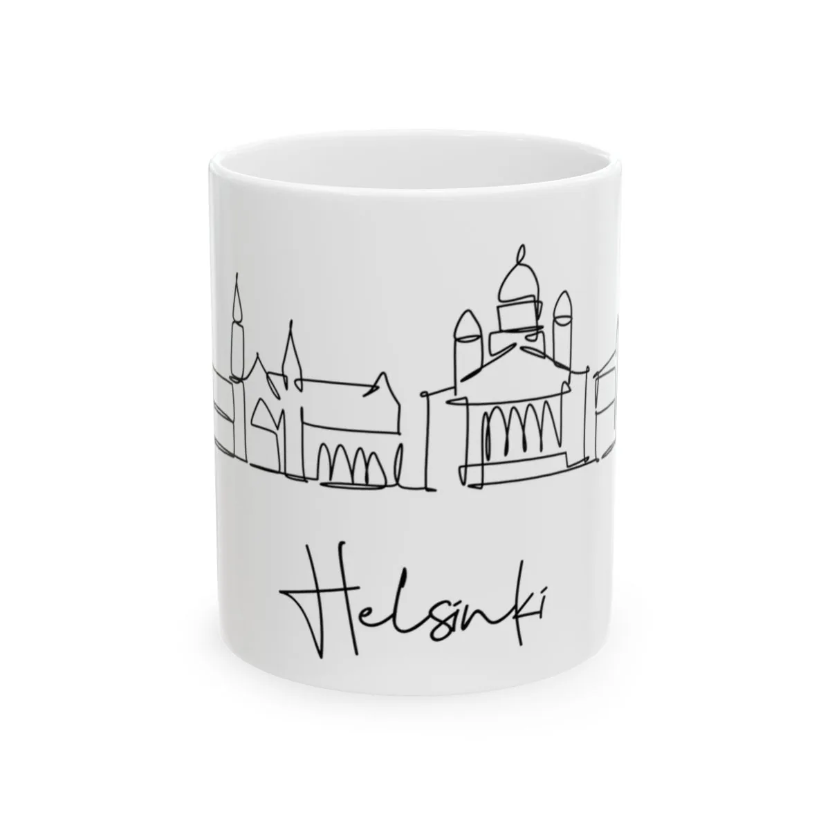 Helsinki Skyline Mug