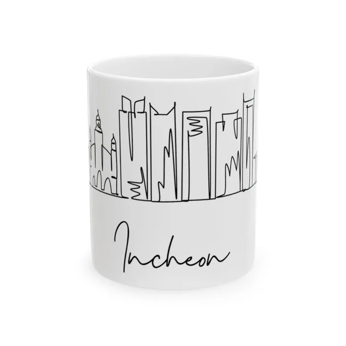 Incheon Skyline Mug