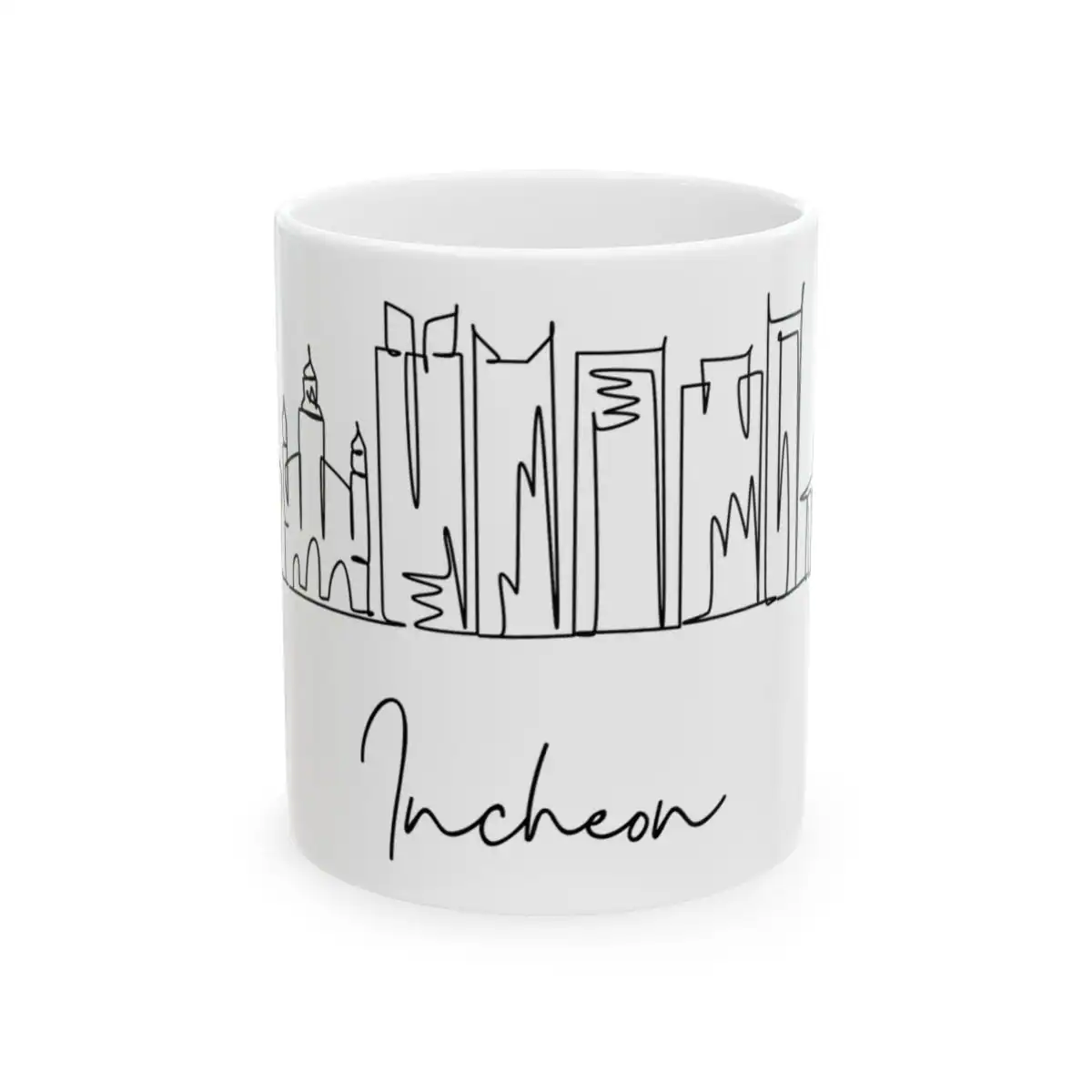 Incheon Skyline Mug
