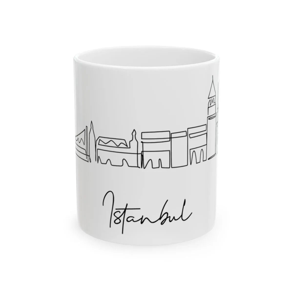 Istanbul Skyline Mug