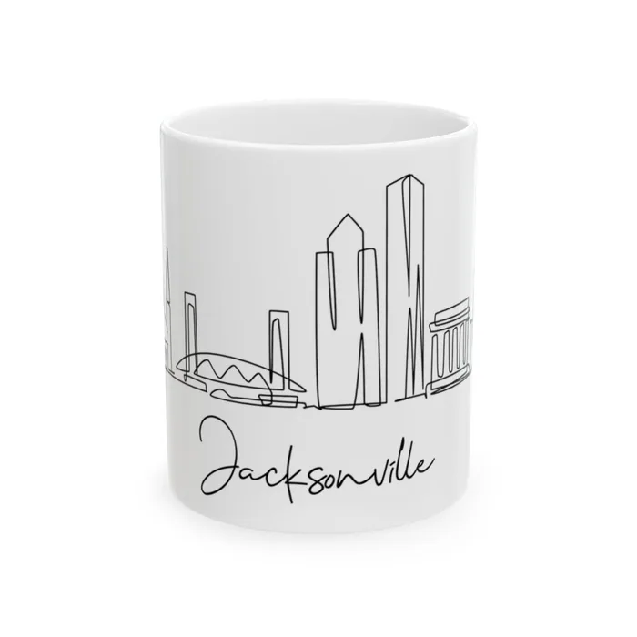 Jacksonville Skyline Mug