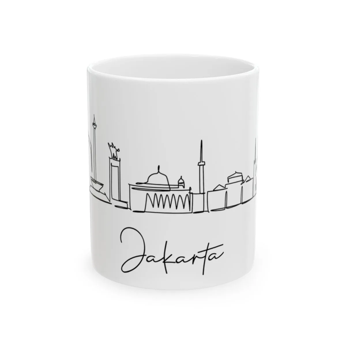 Jakarta Skyline Mug