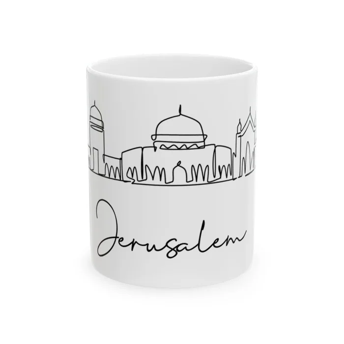 Jerusalem Skyline Mug
