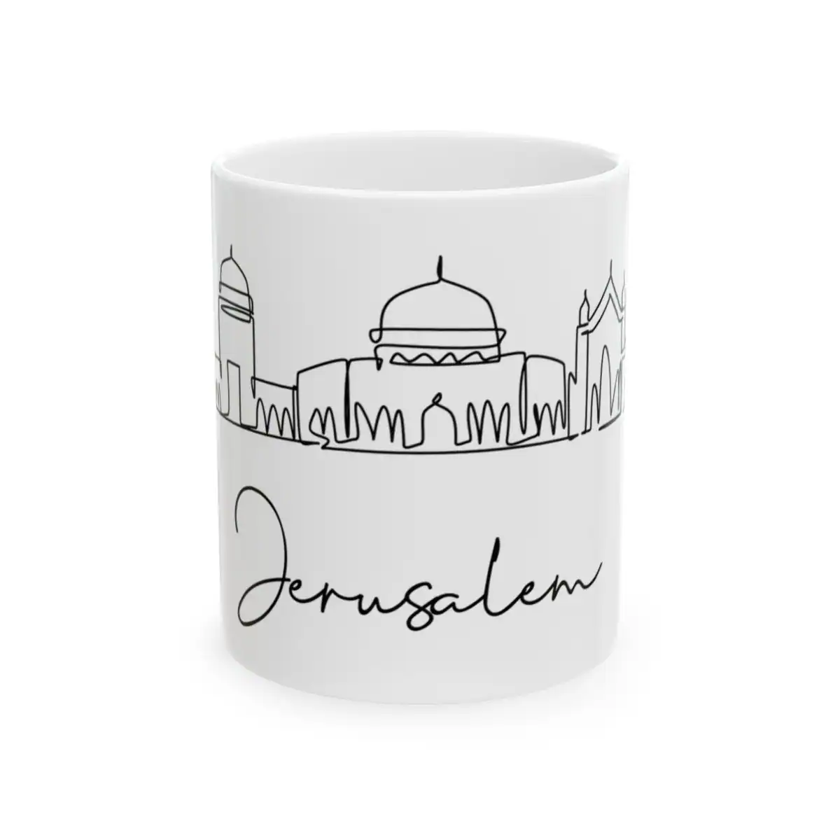 Jerusalem Skyline Mug