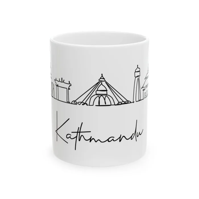 Kathmandu Skyline Mug