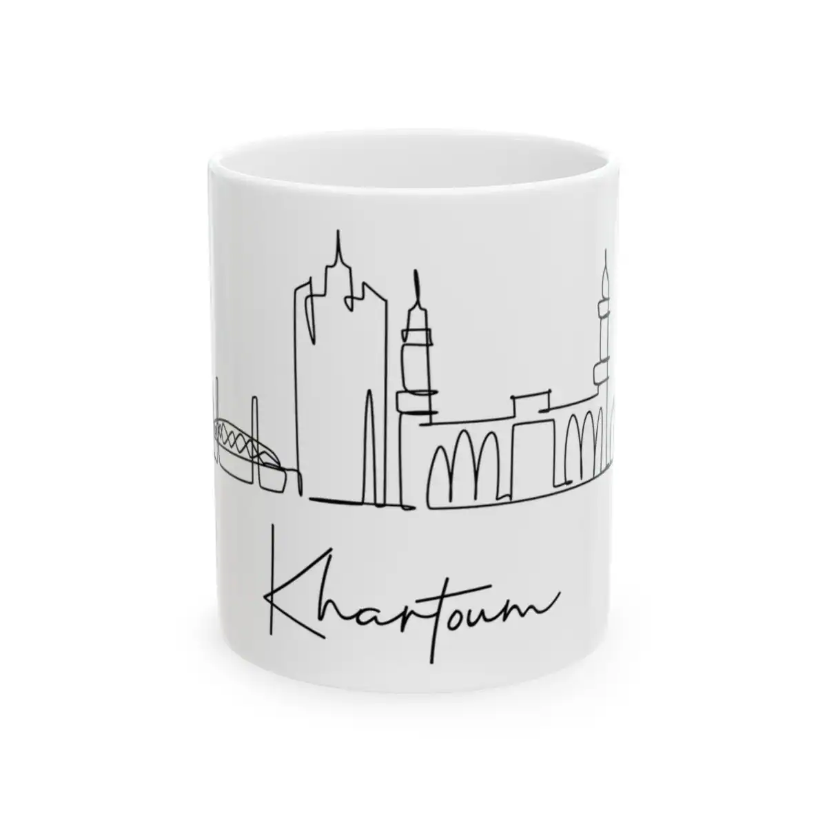 Khartoum Skyline Mug