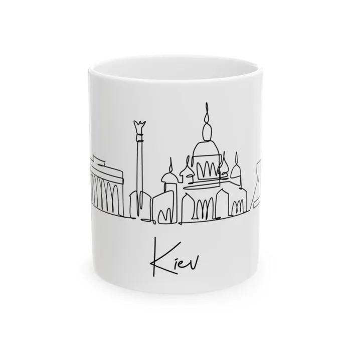 Kiev Skyline Mug