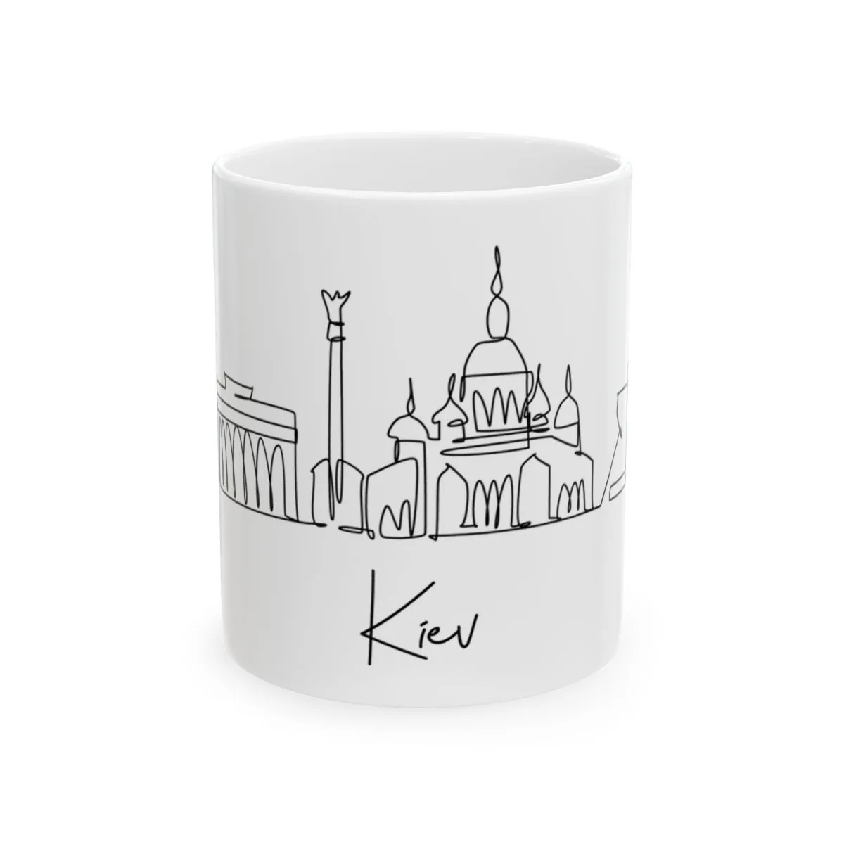 Kiev Skyline Mug