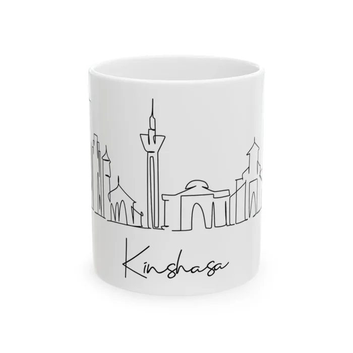Kinshasa Skyline Mug