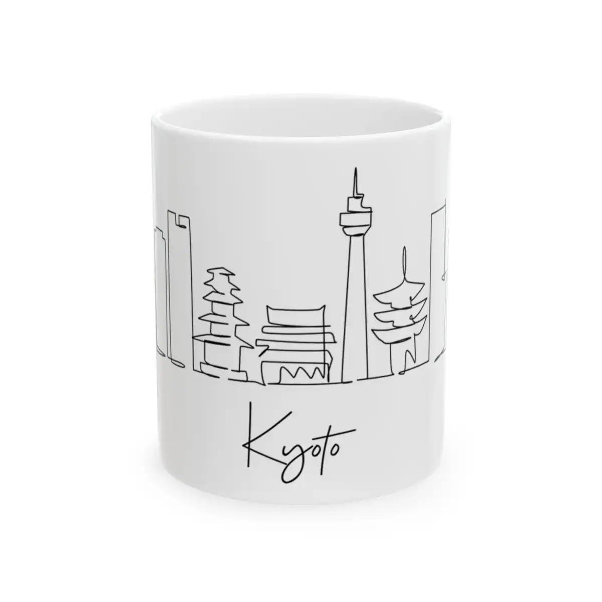 Kyoto Skyline Mug