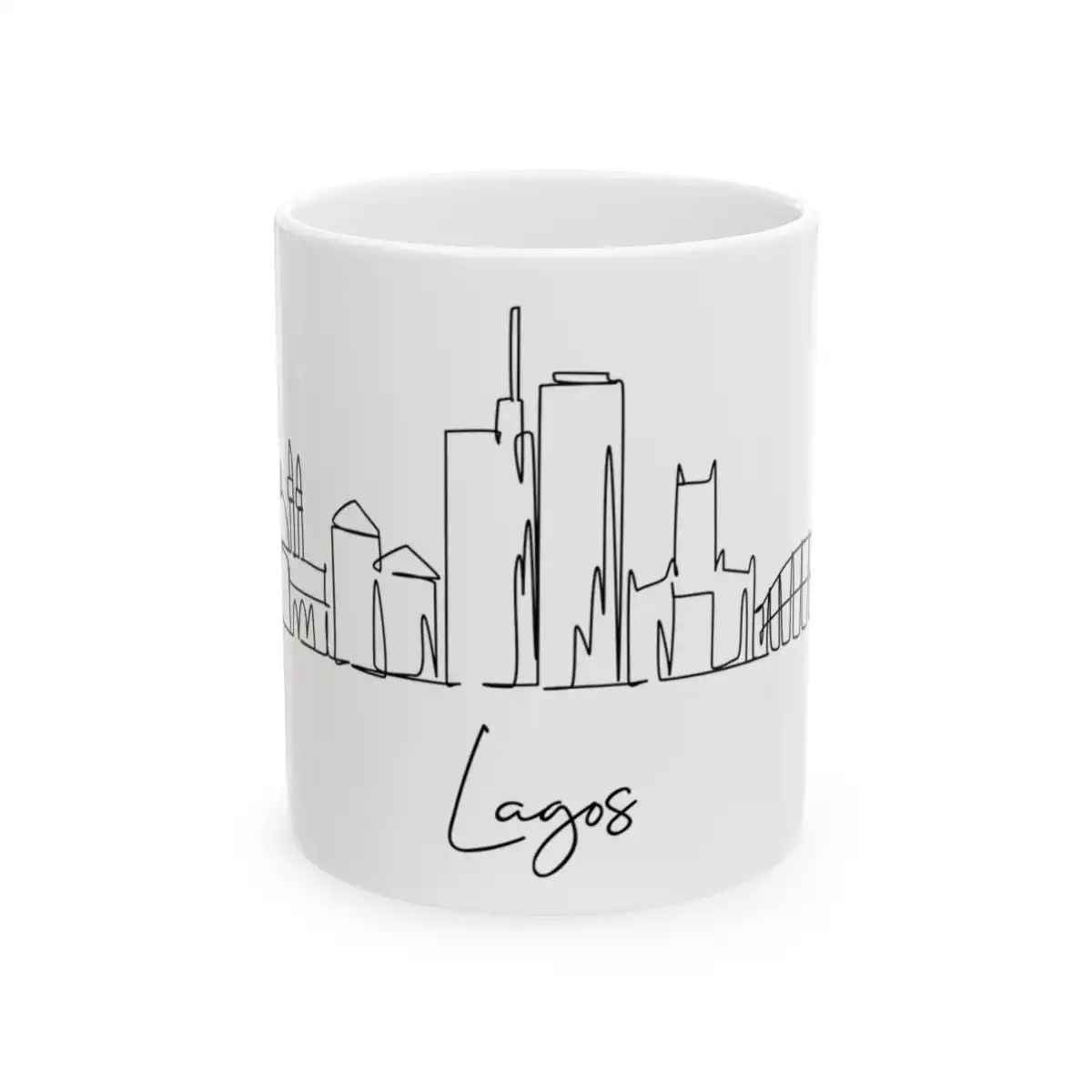Lagos Skyline Mug