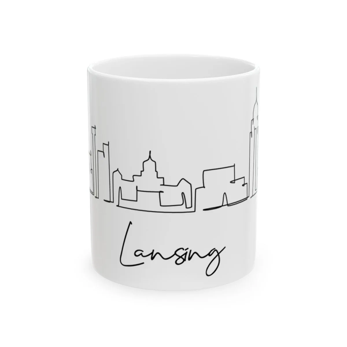 Lansing Skyline Mug