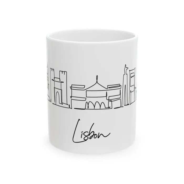 Lisbon Skyline Mug