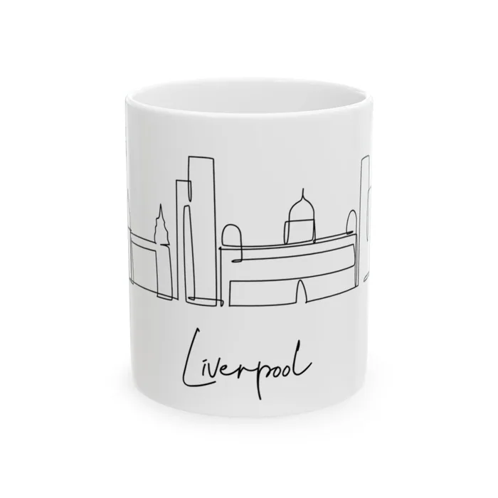 Liverpool Skyline Mug