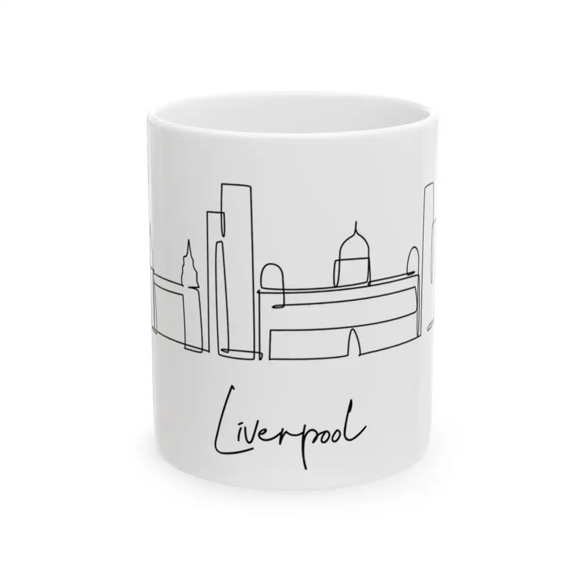 Liverpool Skyline Mug