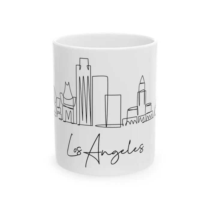 Los Angeles Skyline Mug