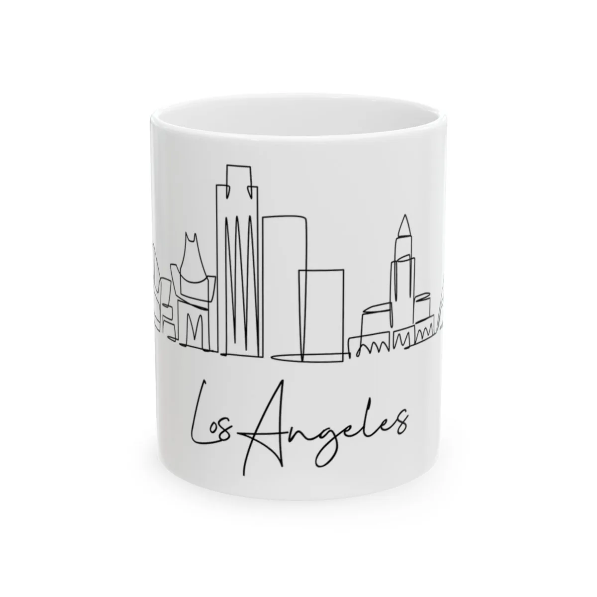 Los Angeles Skyline Mug