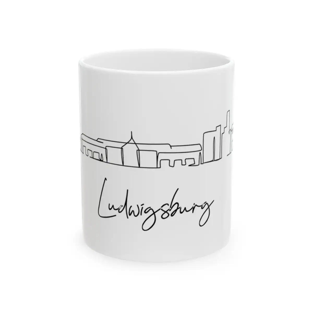 Ludwigsburg Skyline Mug