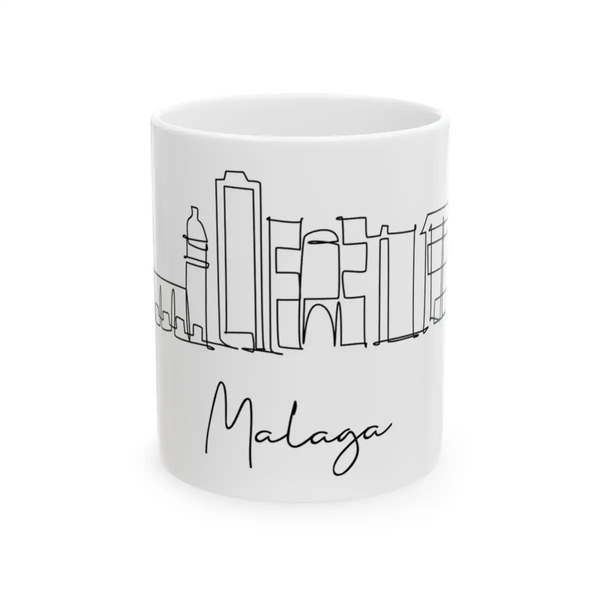 Malaga Skyline Mug