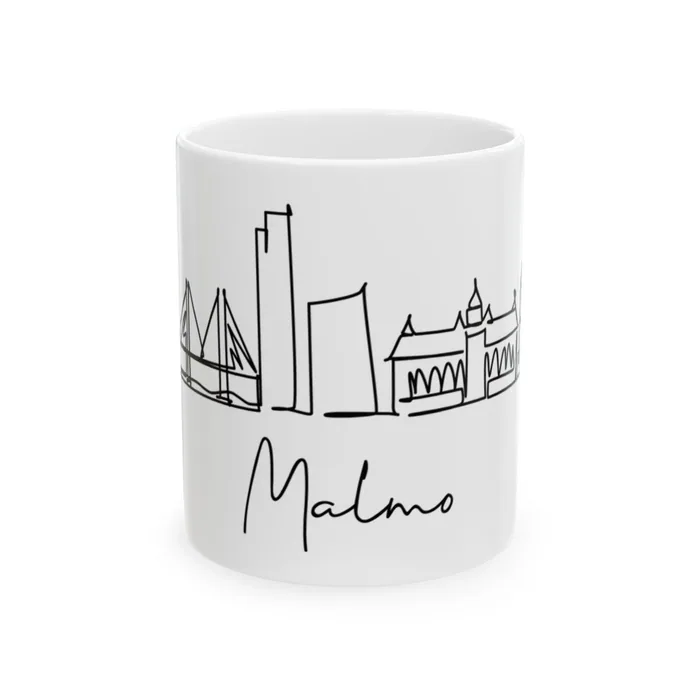 Malmo Skyline Mug