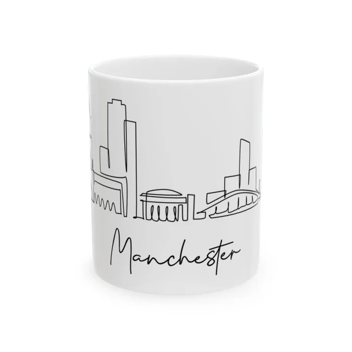Manchester Skyline Mug