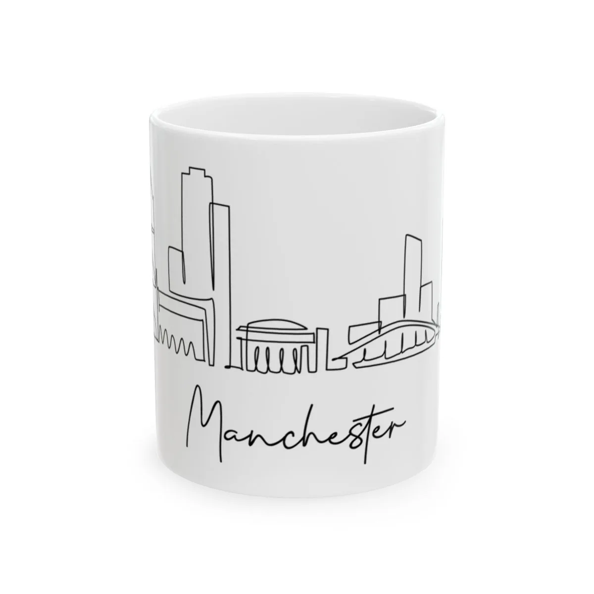 Manchester Skyline Mug
