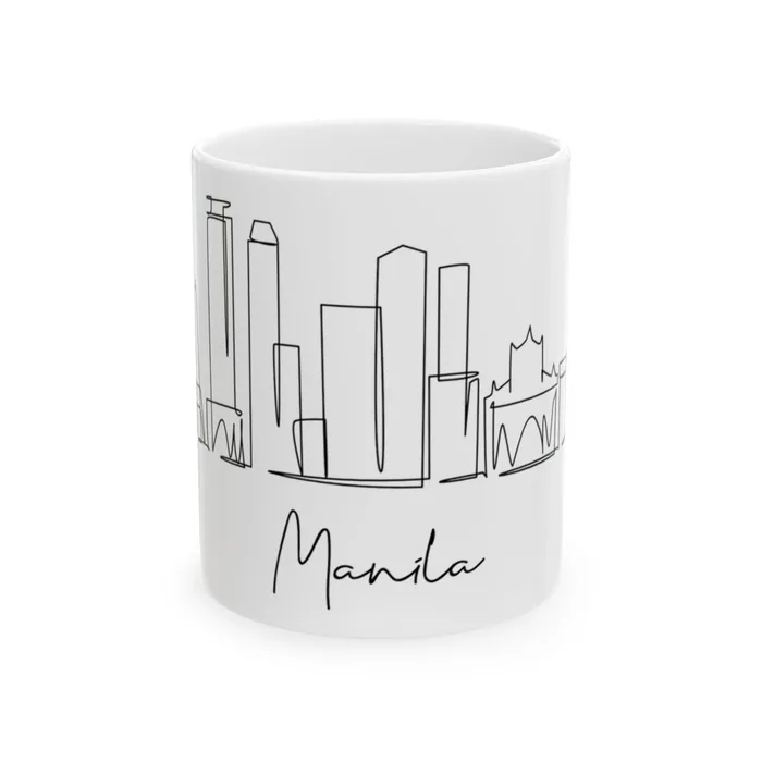 Manila Skyline Mug