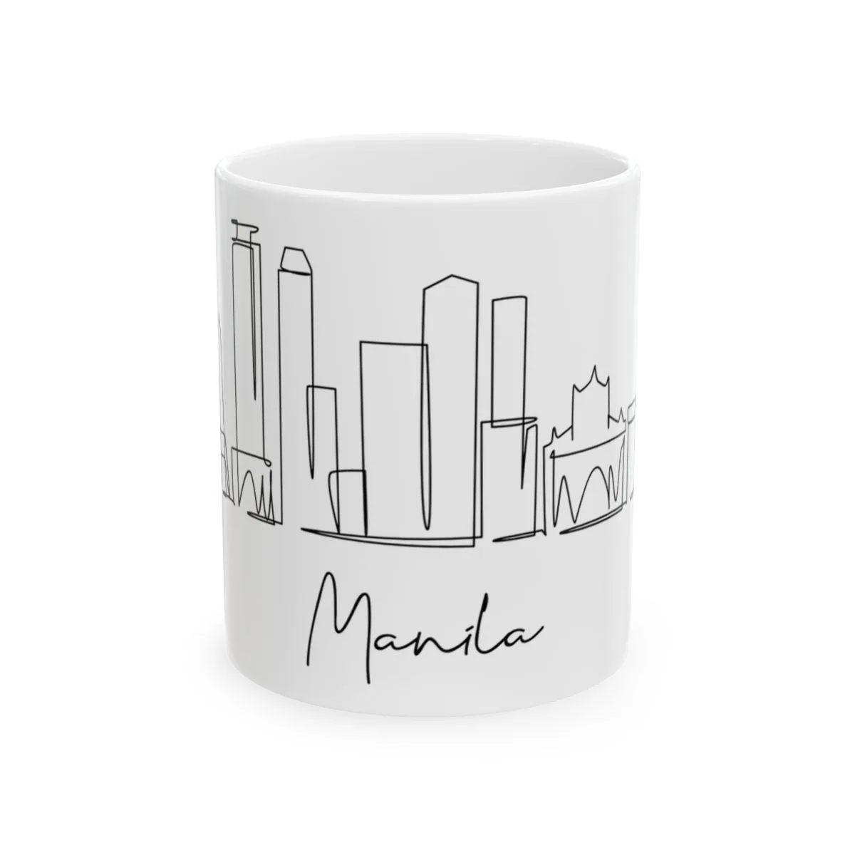 Manila Skyline Mug