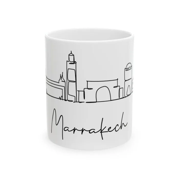 Marrakech Skyline Mug