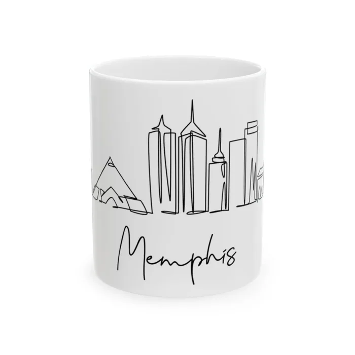 Memphis Skyline Mug
