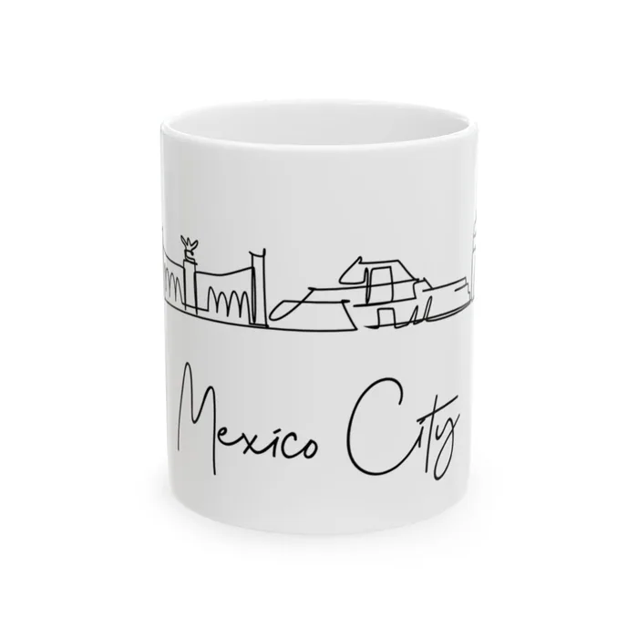 Mexico City Skyline Mug
